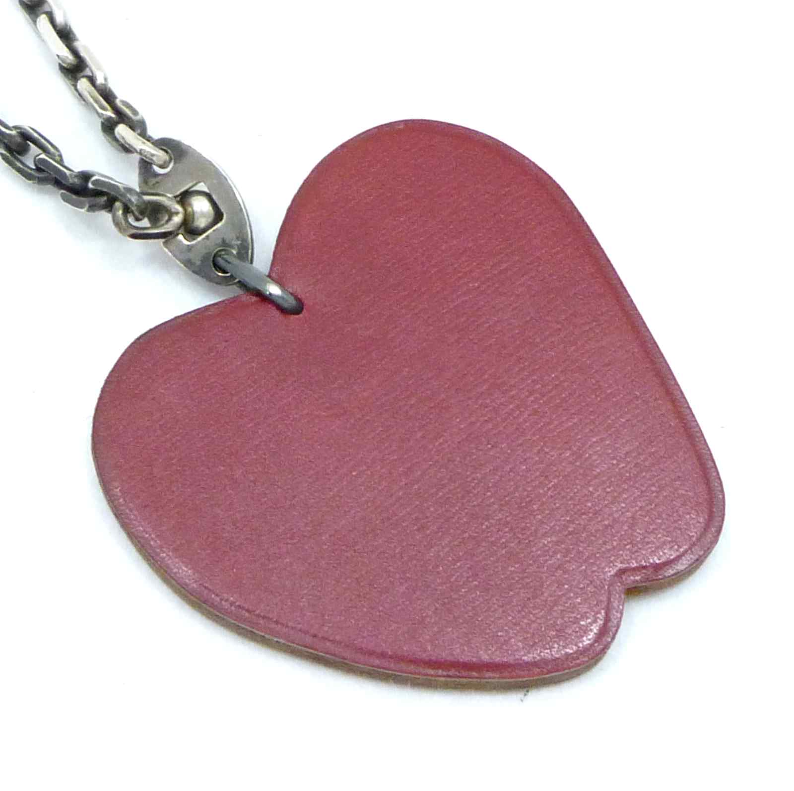 エルメス アップル モチーフ キーホルダー バッグチャーム レッド スターリングシルバー - Image 3