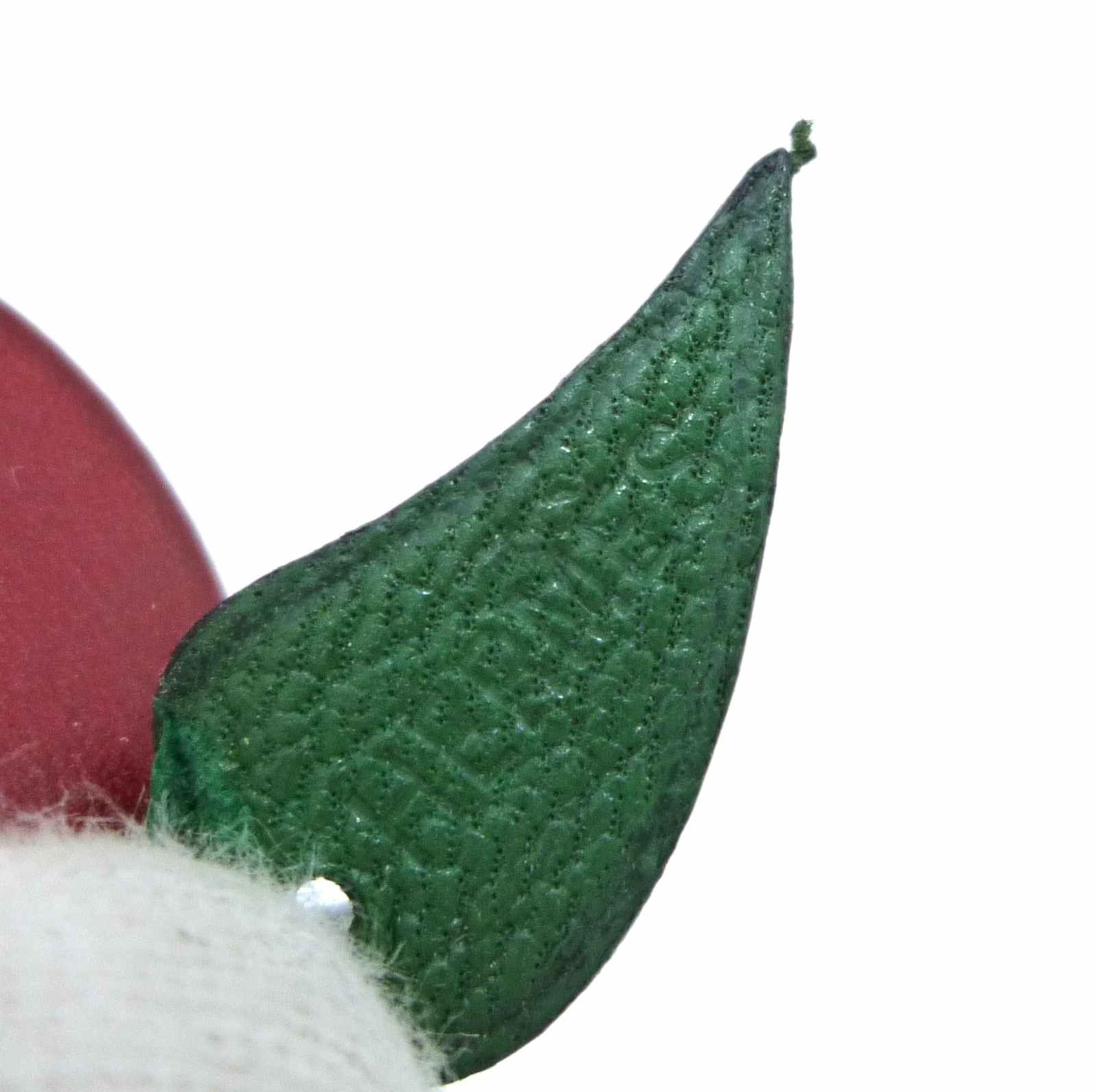 エルメス アップル モチーフ キーホルダー バッグチャーム レッド スターリングシルバー - Image 8