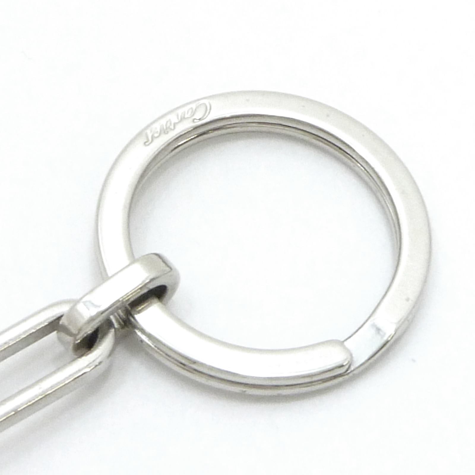 カルティエ ピルケース キーホルダー バッグチャーム シルバー