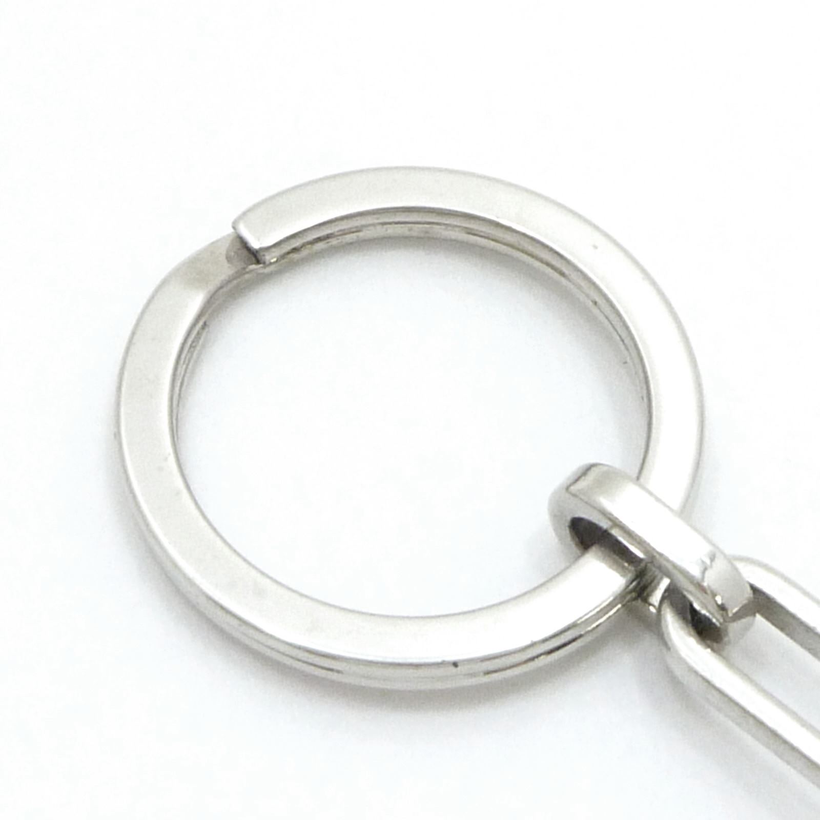 カルティエ ピルケース キーホルダー バッグチャーム シルバー