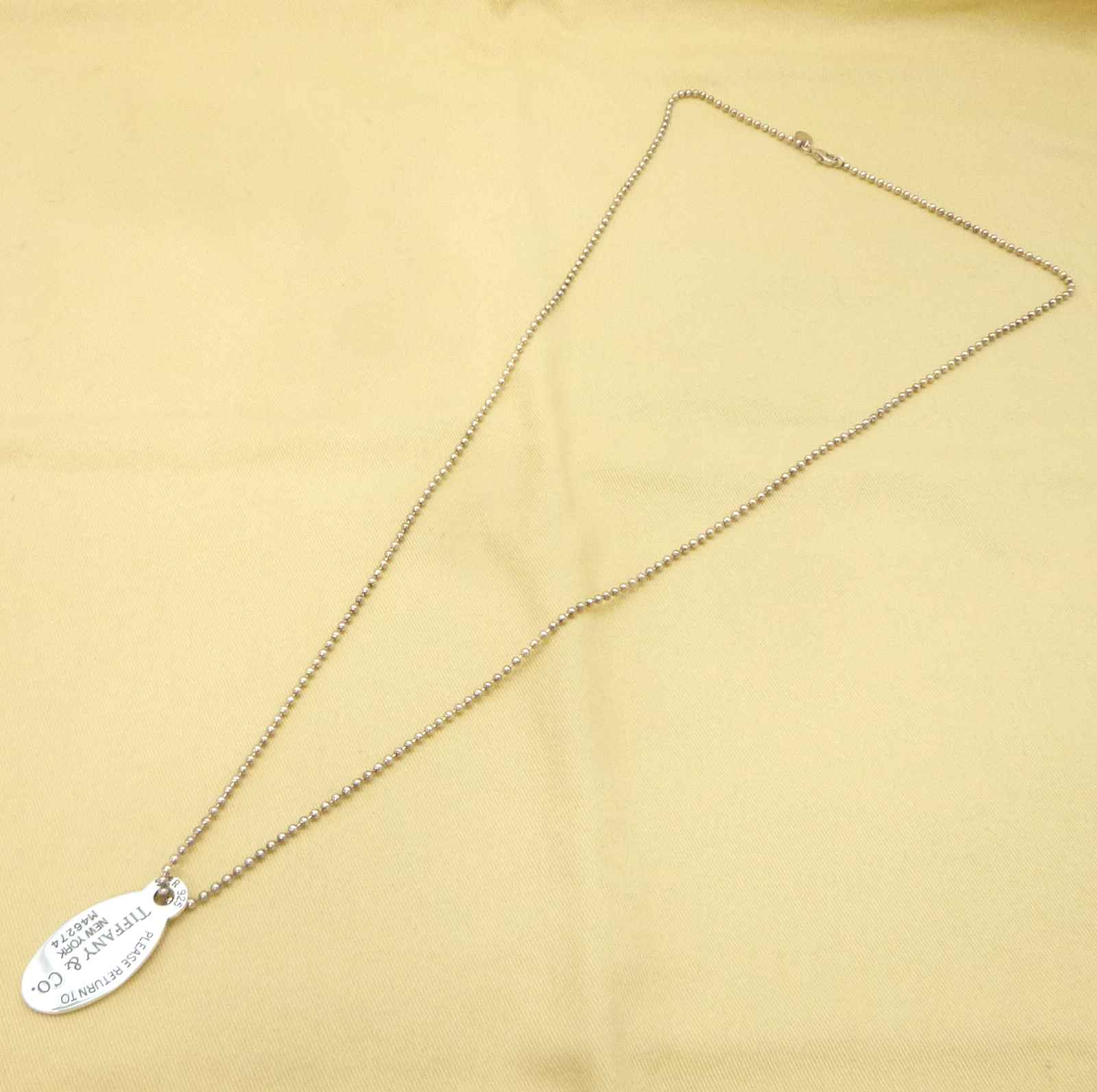 ティファニー リターントゥ ティファニー オーバルタグ ネックレス AG925 ペンダント スターリングシルバー - Image 2