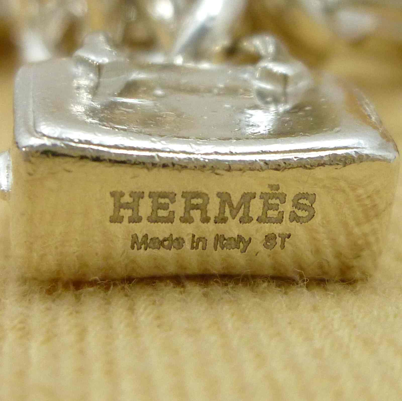 エルメス アミュレット 5 鞄モチーフ ブレスレット スターリングシルバー - Image 10