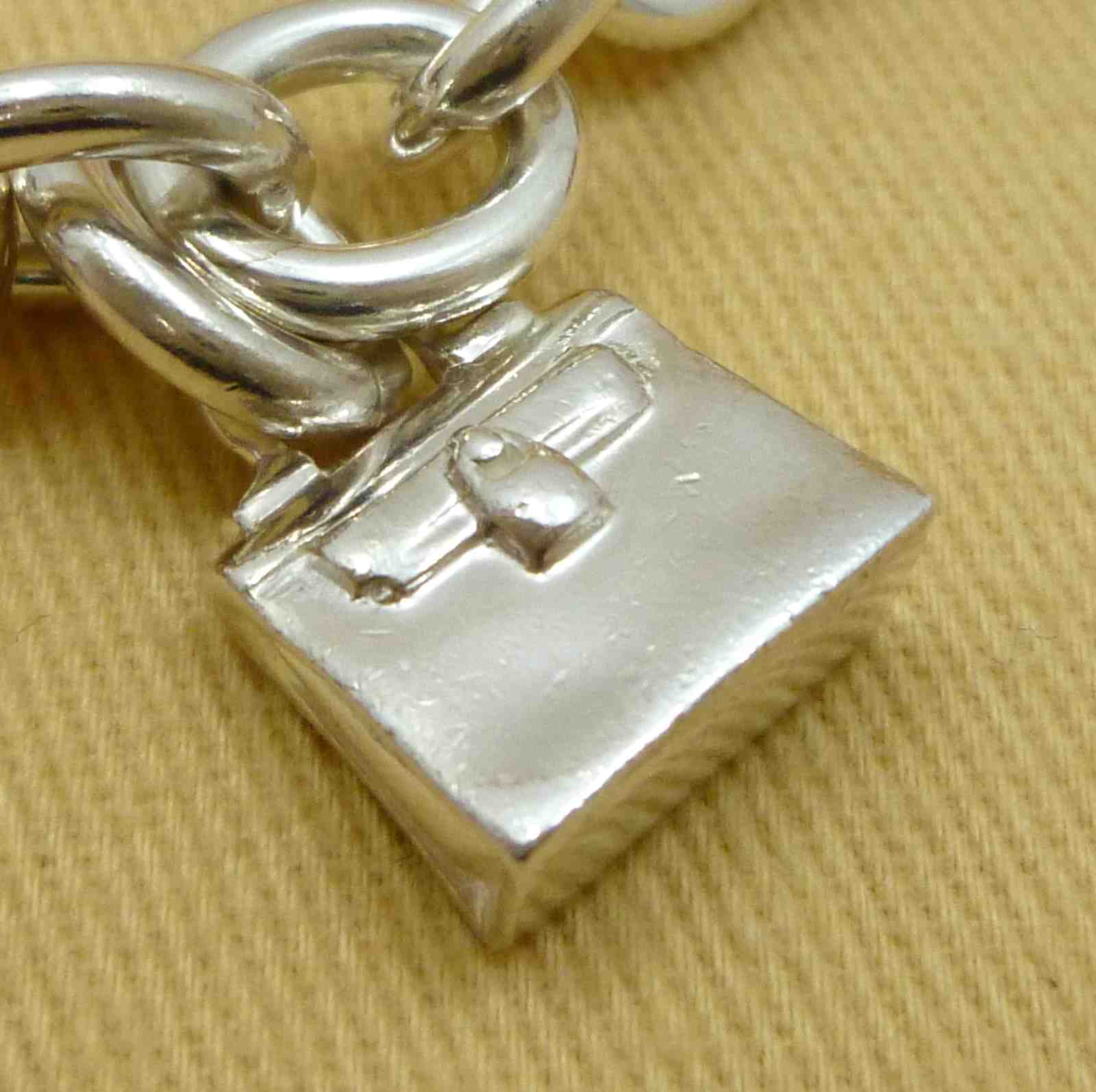 エルメス アミュレット 5 鞄モチーフ ブレスレット スターリングシルバー - Image 11