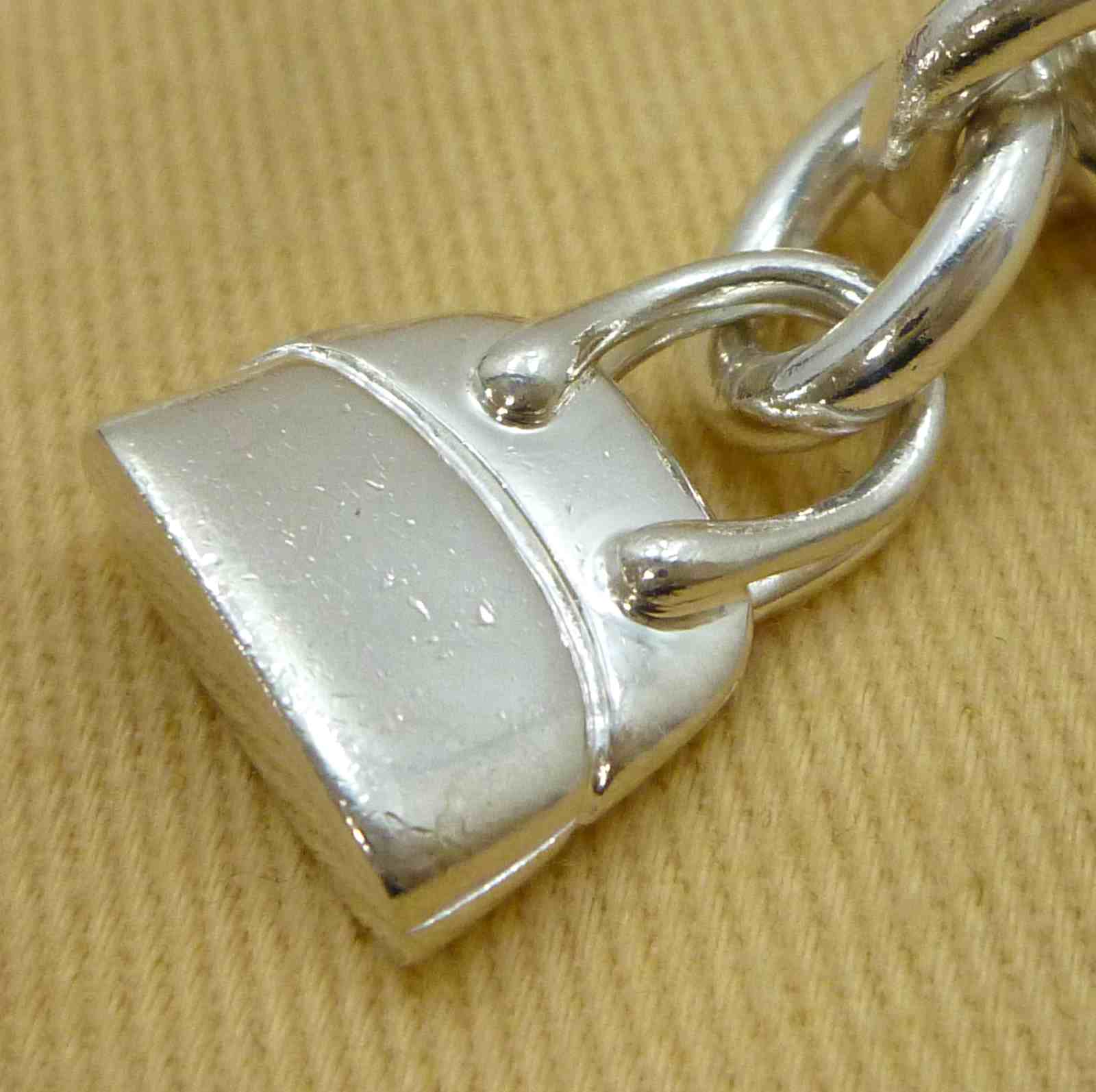 エルメス アミュレット 5 鞄モチーフ ブレスレット スターリングシルバー - Image 14