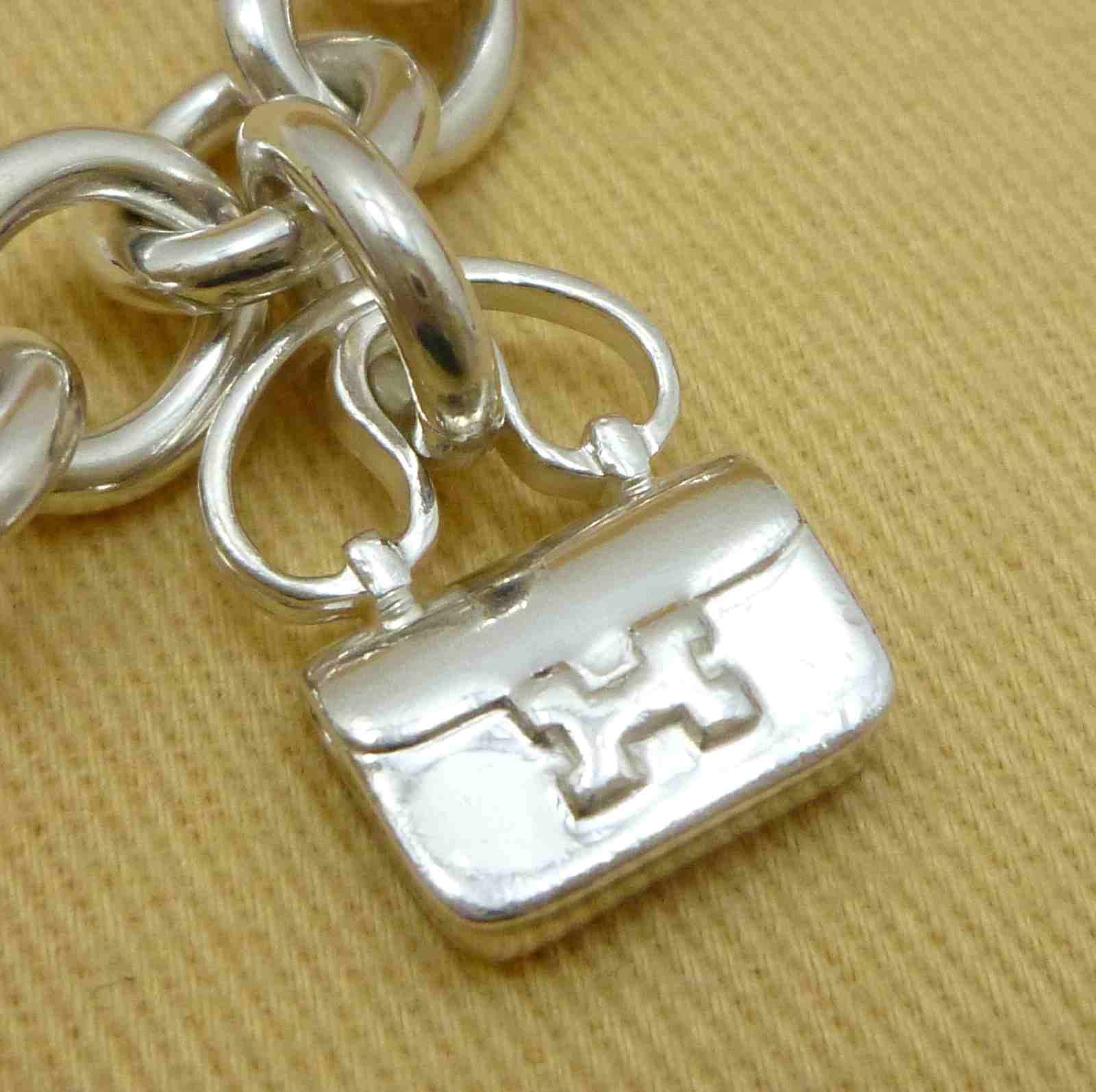 エルメス アミュレット 5 鞄モチーフ ブレスレット スターリングシルバー - Image 4