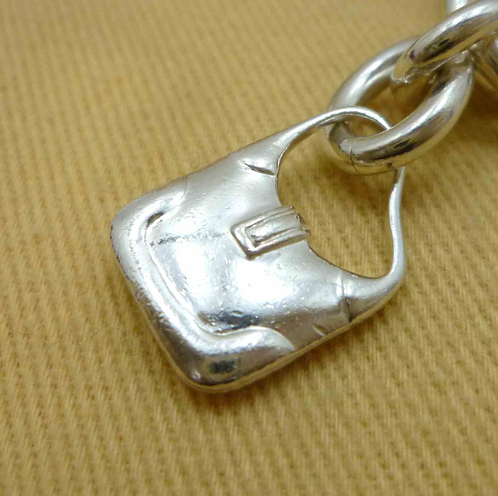 エルメス アミュレット 5 鞄モチーフ ブレスレット スターリングシルバー - Image 7