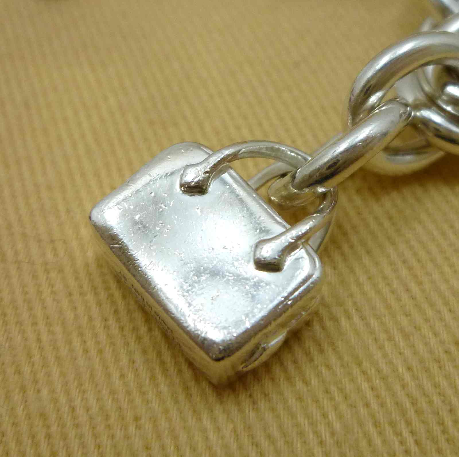 エルメス アミュレット 5 鞄モチーフ ブレスレット スターリングシルバー - Image 9