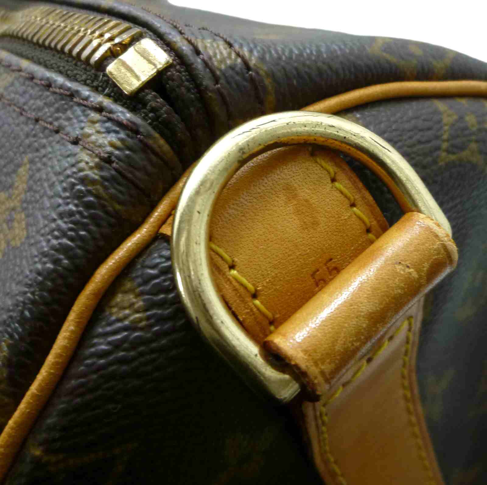 ルイヴィトン キーポル・バンドリエール 55 モノグラム ボストンバッグ トラベルバッグ M41414 キャンバス - Image 17