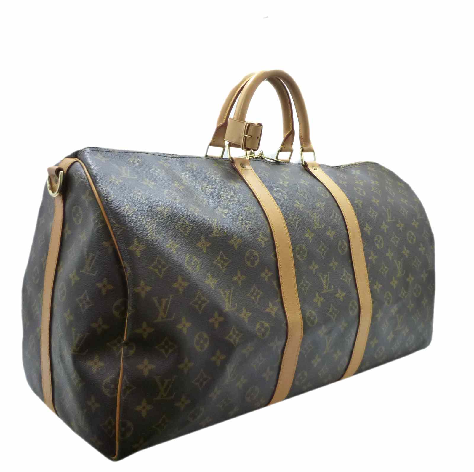 ルイヴィトン キーポル・バンドリエール 55 モノグラム ボストンバッグ トラベルバッグ M41414 キャンバス - Image 28