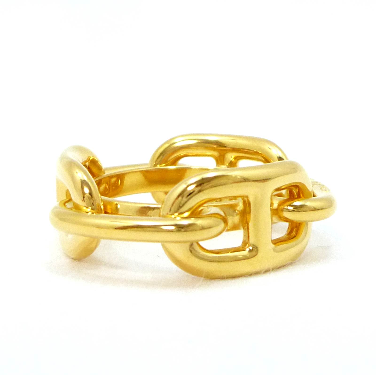 エルメス シェーヌダンクル スカーフリング ゴールド - Image 5