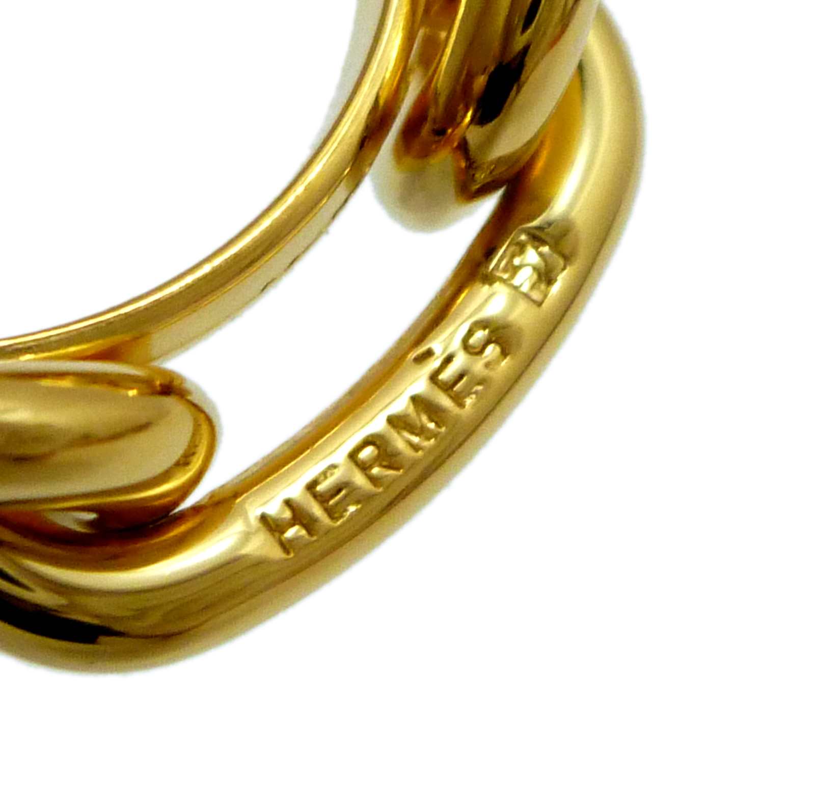 エルメス シェーヌダンクル スカーフリング ゴールド - Image 7