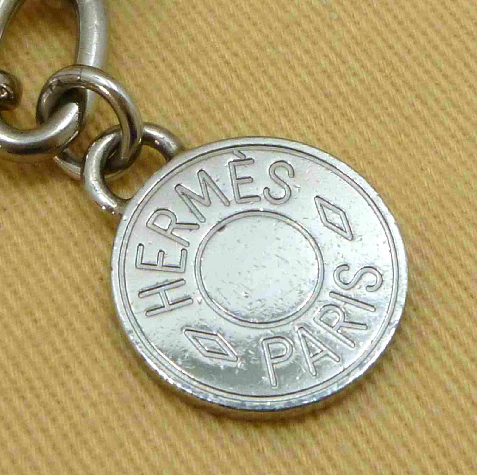 エルメス アミュレット4 カデナ シェーヌダンクル セリエ バッグチャーム シルバー - Image 10