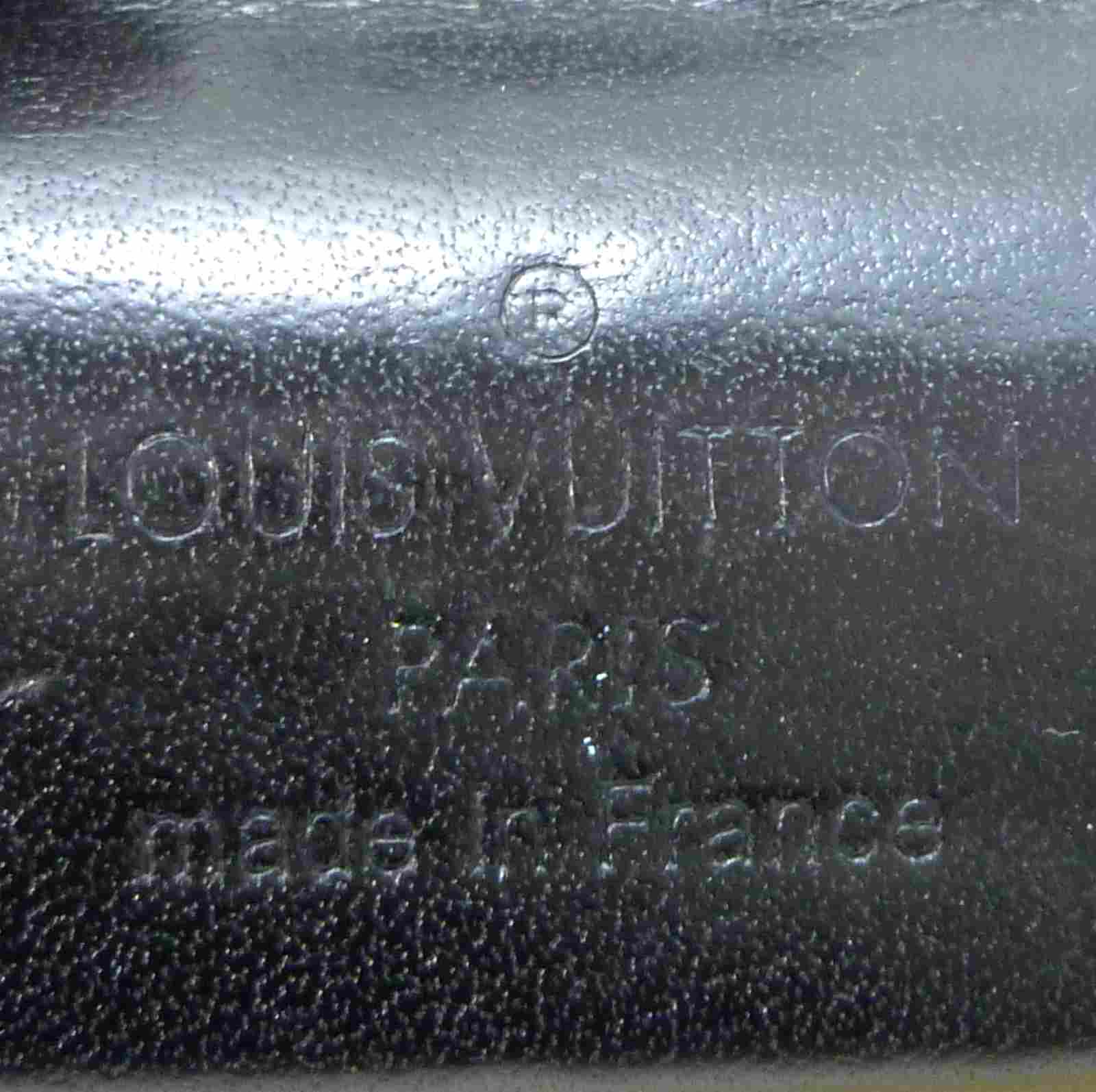 ルイヴィトン ポルト・クレ・スピーディー キーホルダー 2005年限定 バッグチャーム M99206 ブラック レザー - 画像 (10)