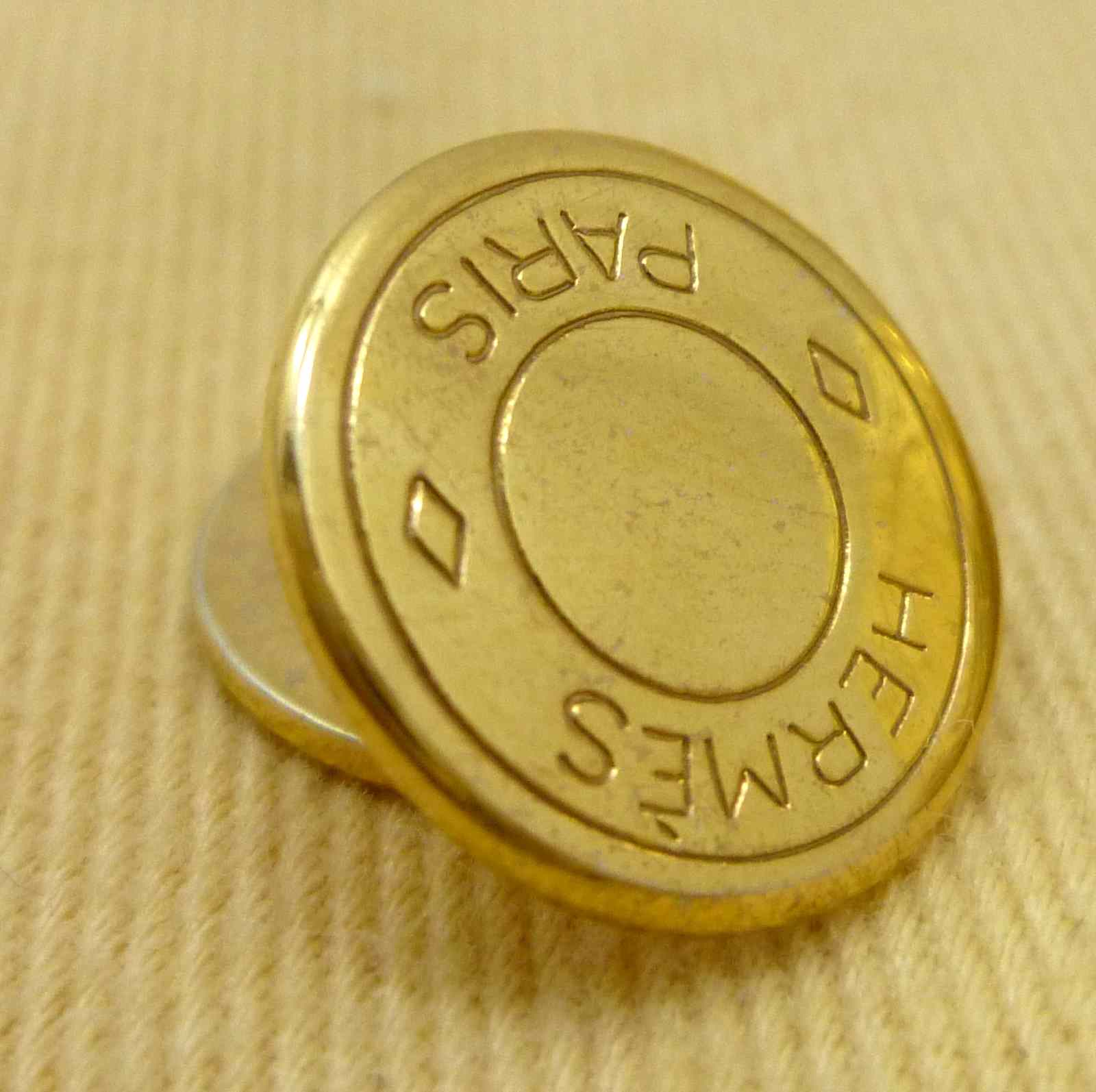 エルメス セリエ カフスリンク カフスボタン ゴールド - Image 2