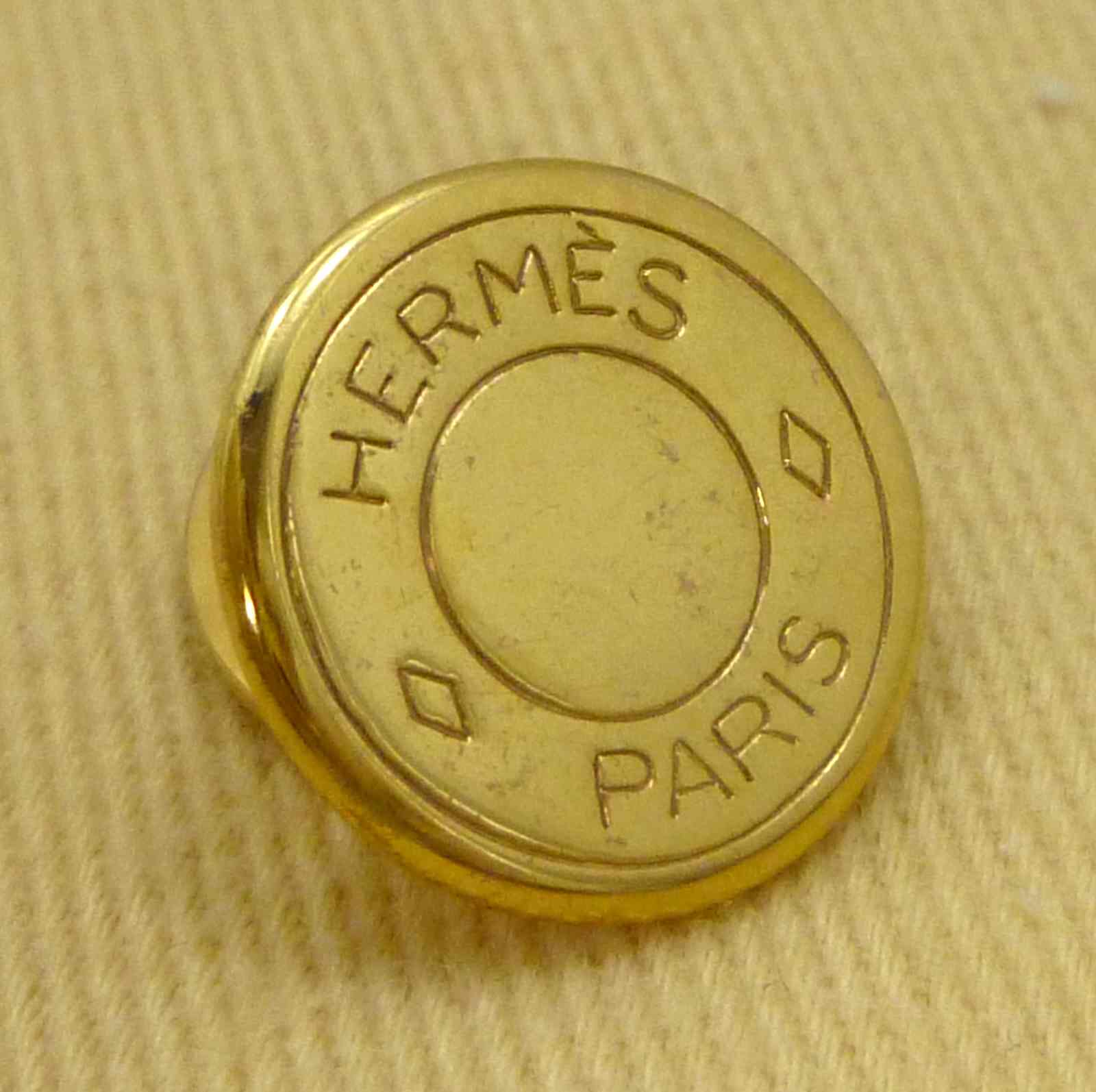 エルメス セリエ カフスリンク カフスボタン ゴールド - Image 6