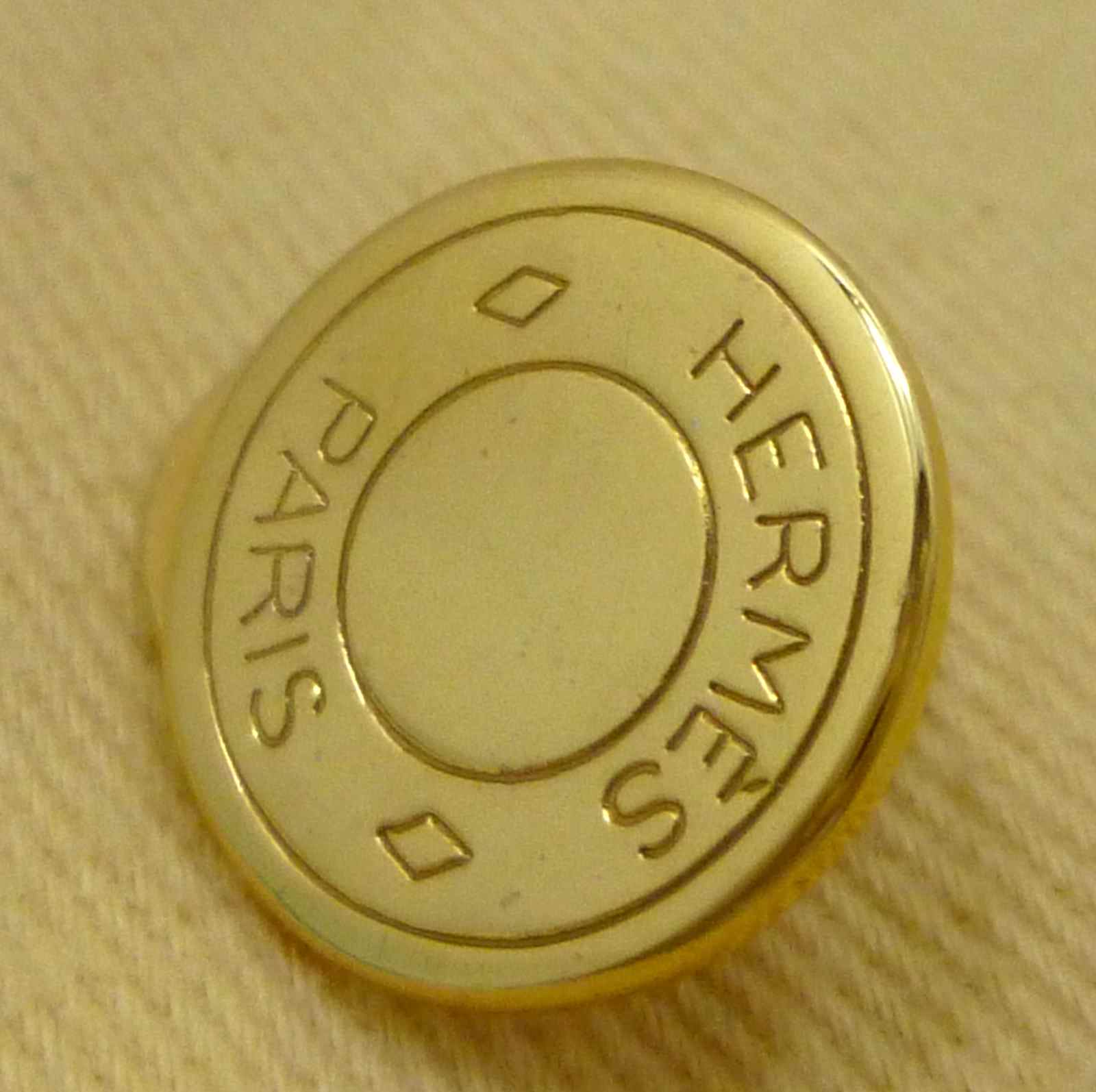 エルメス セリエ カフスリンク カフスボタン ゴールド - Image 9