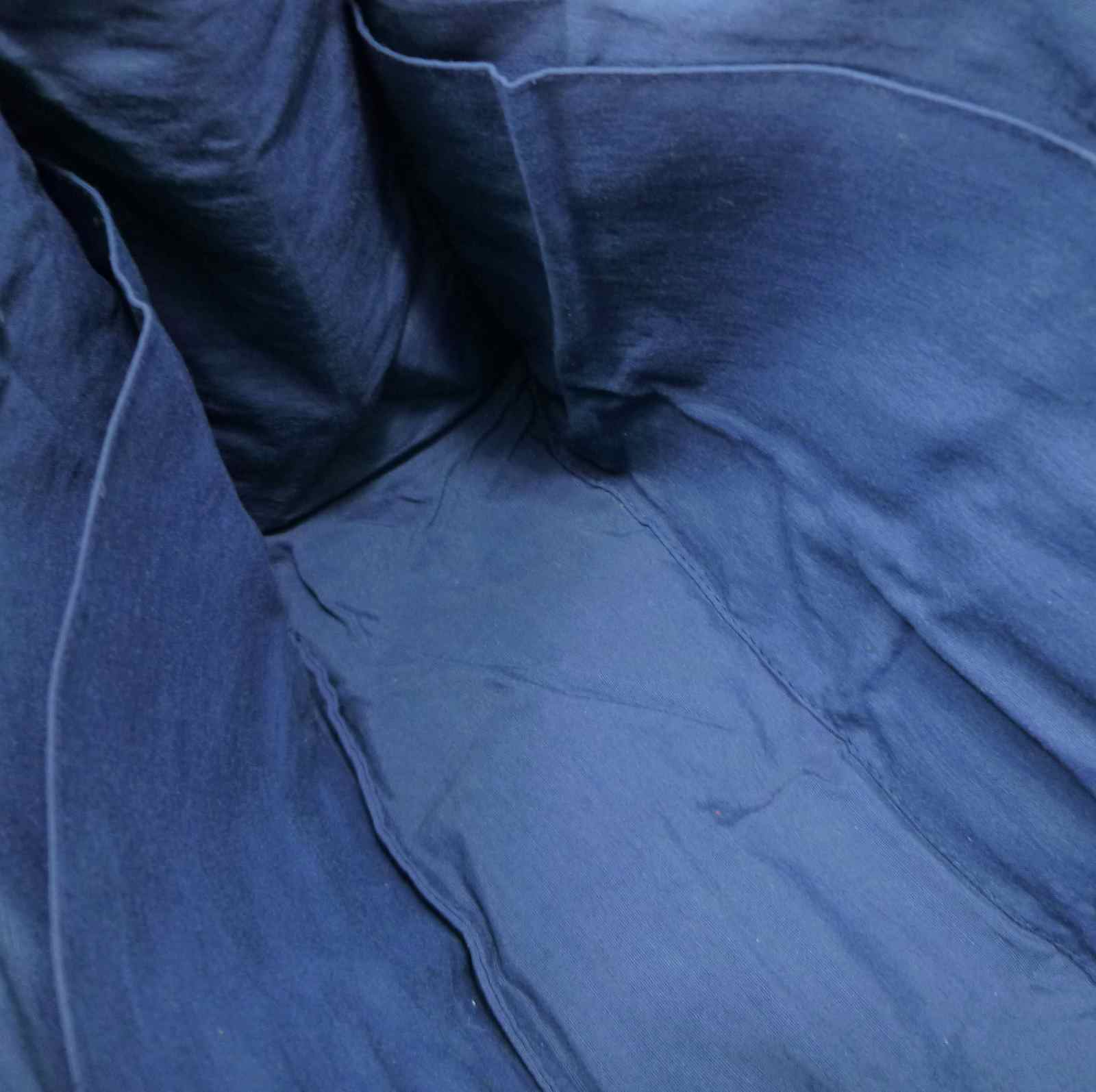 エルメス フールトゥ ポーチ クラッチバッグ ブルー キャンバス - Image 15