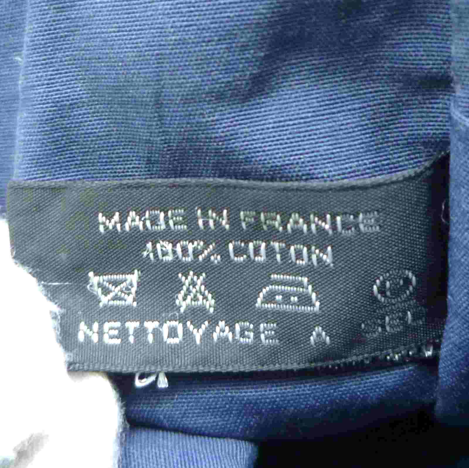 エルメス フールトゥ ポーチ クラッチバッグ ブルー キャンバス - Image 19