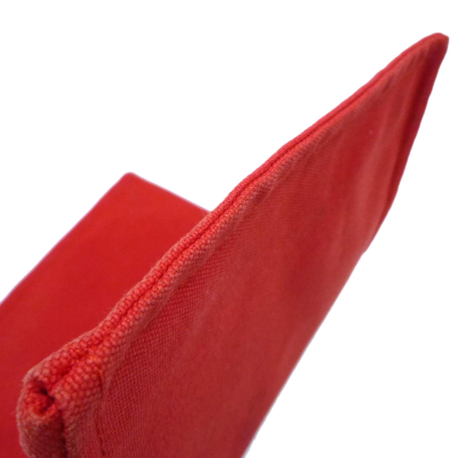 エルメス ヨッティング GM フラット ポーチ レッド キャンバス - Image 6